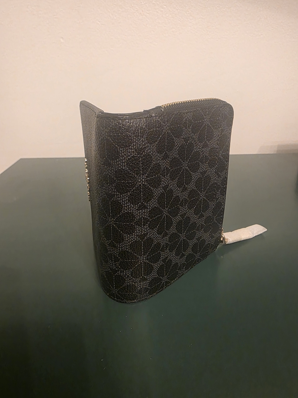 Kate Spade New York Black Leather Zip Wallet - Picture 4 of 6